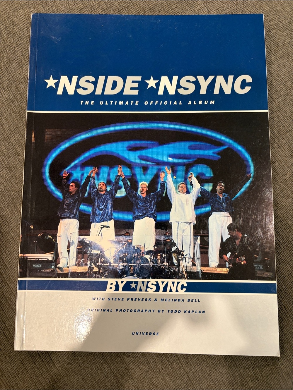 Nside Nsync: The Ultimate Official Album  paperback book  music books band bands